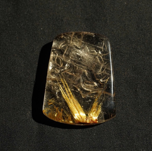 Mặt phật tóc vàng KG+