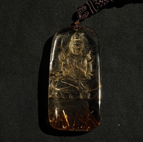 Mặt phật tóc vàng KG+