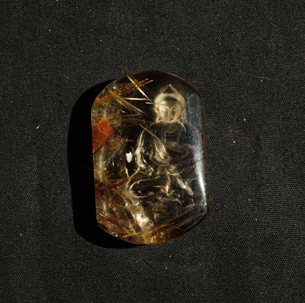 Mặt phật tóc vàng KG+