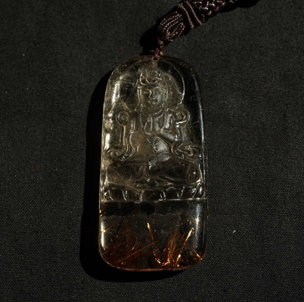 Mặt phật tóc vàng KG+