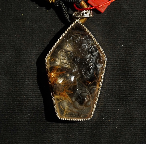 Mặt dây Hoàng Thần Tài KG+