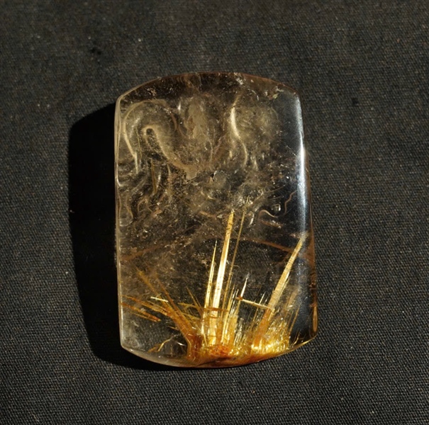 Mặt dây rồng thạch anh tóc vàng KG+