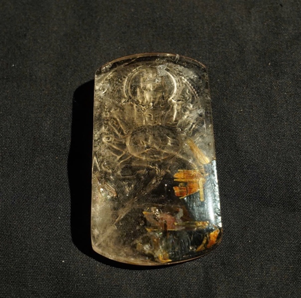 Mặt phật tóc vàng KG+