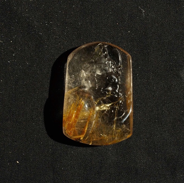 Mặt dây Hoàng Thần Tài KG+