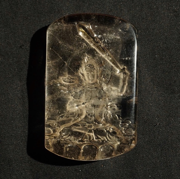 Mặt dây thạch anh tóc vàng KG+