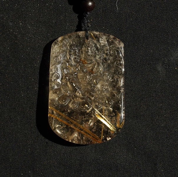 Mặt dây Hoàng Thần Tài KG+