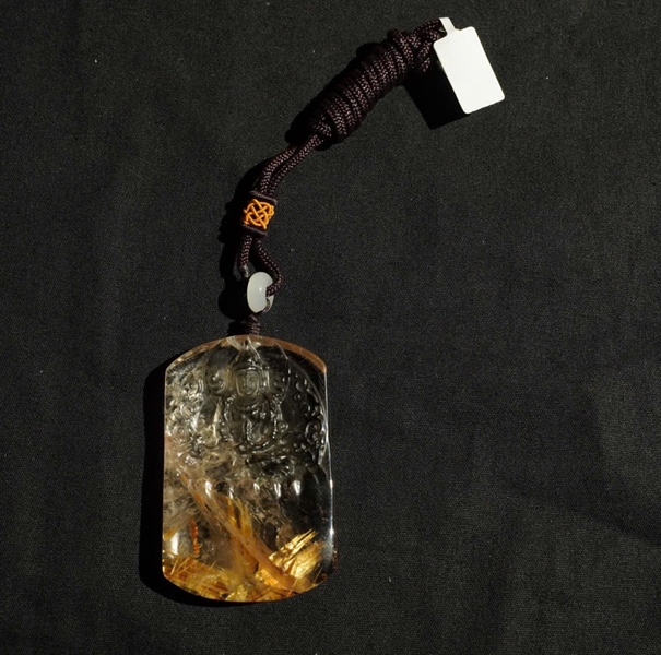 Mặt phật tóc vàng KG+