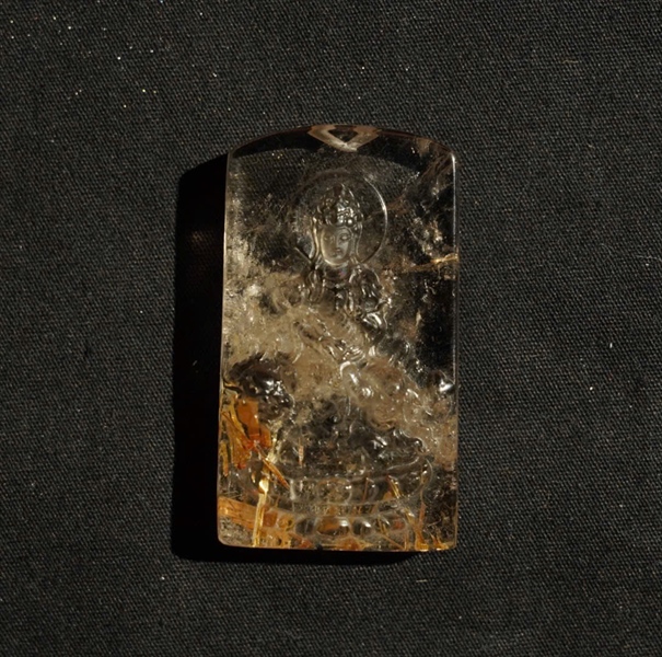 Mặt phật tóc vàng KG+