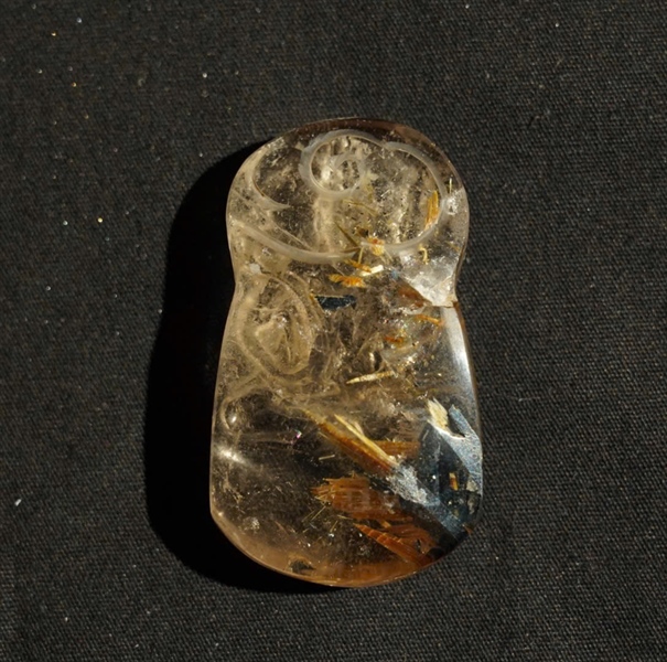 Mặt phật tóc vàng KG+