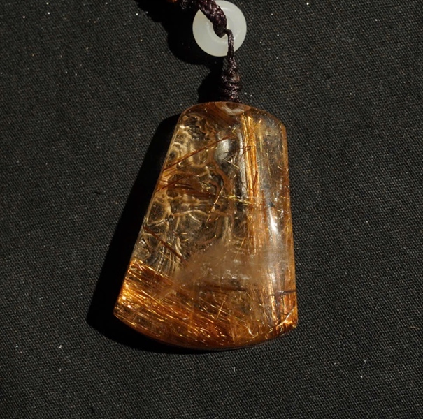 Mặt phật tóc vàng KG+