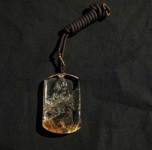 Mặt phật tóc vàng KG+