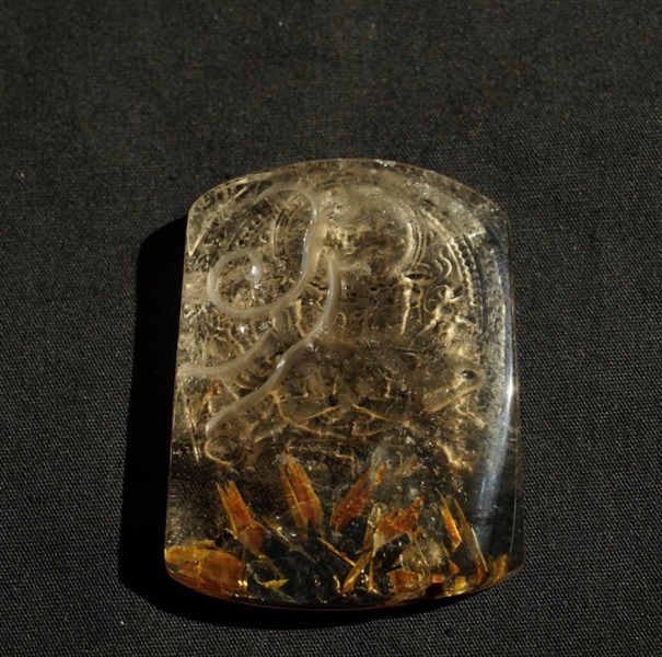 Mặt phật tóc vàng KG+