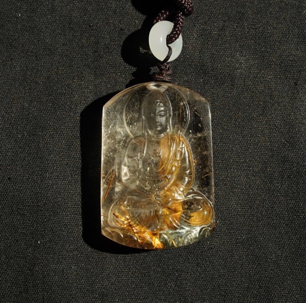 Mặt phật tóc vàng KG+