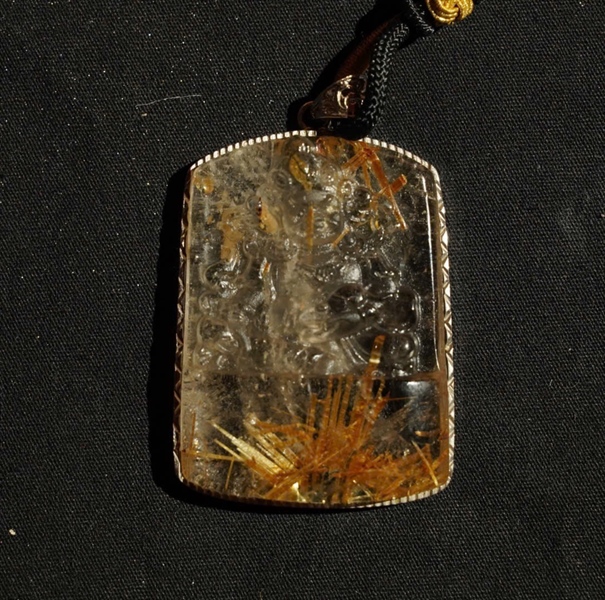 Mặt dây Hoàng Thần Tài KG+