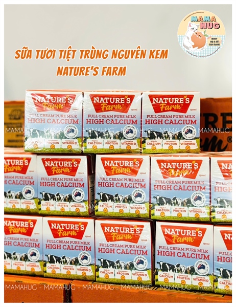 Nature's Farm High Calcium 150ml - Lốc 6