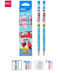 Bút Chì Gỗ HB Superwings - Deli EU53400