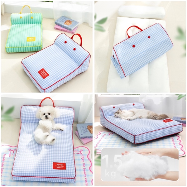 Hipi - Đệm chữ nhật hình chiếc giường Hipi life cho thú cưng M(55*40cm)