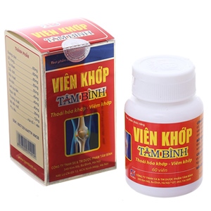 Viên khớp tâm bình (c/60v)