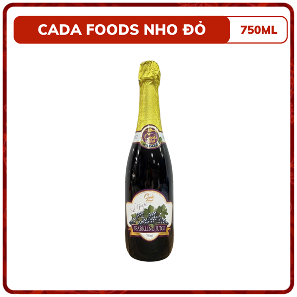 NƯỚC TRÁI CÂY CADA FOODS NHO ĐỎ