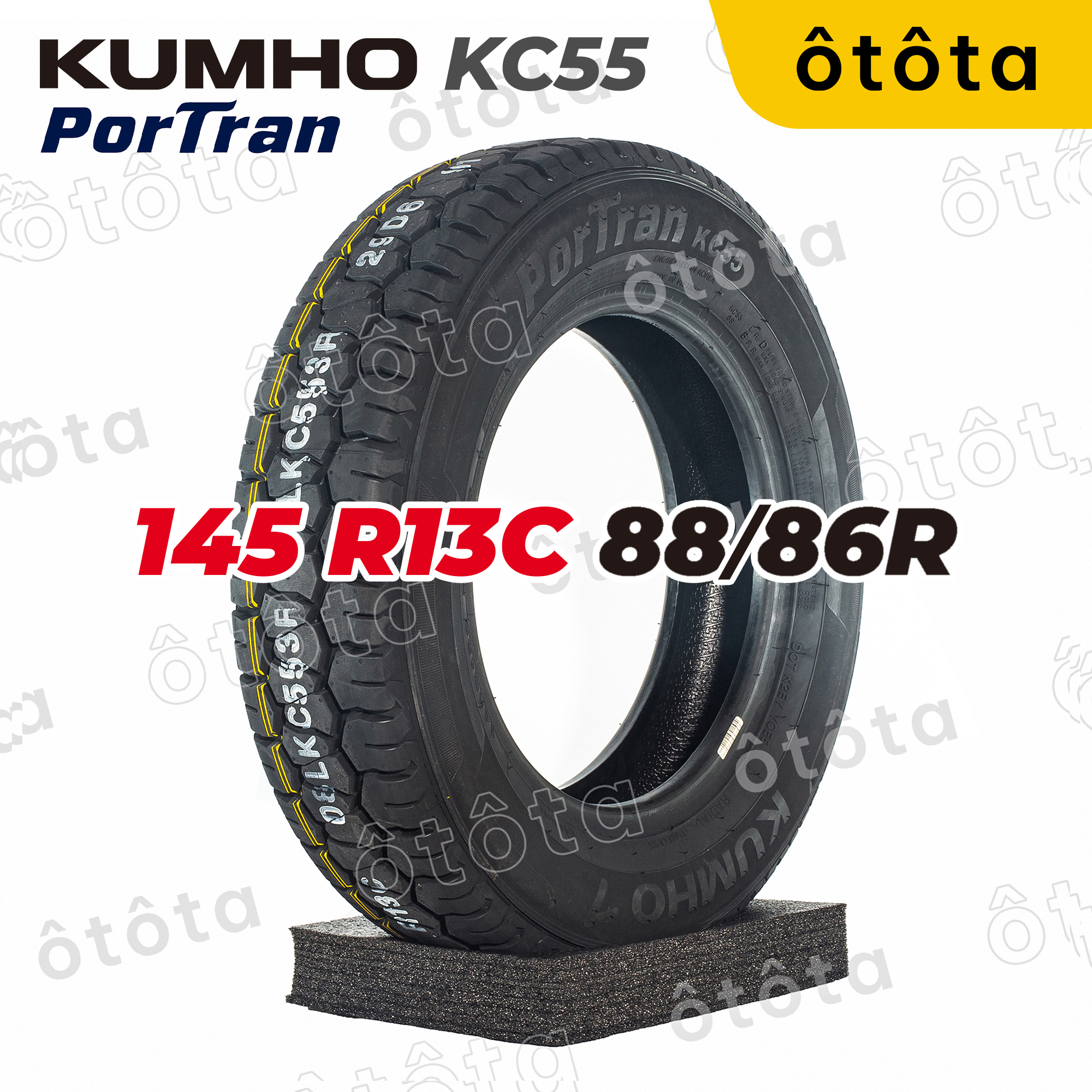 Lốp Kumho 145 R13C 88/86R VN KC55 8PR