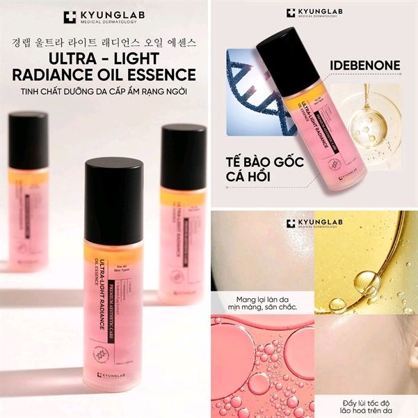 Tinh Chất Dưỡng Da Ultra-Light Radiance Oil Essence Kyunglab