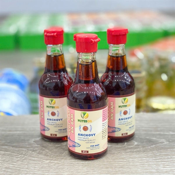 Nước mắm ăn dặm Nutrioil 60ml