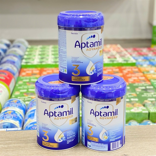 Sữa Aptamil Anh 12M+ Số 3 800g Toàn diện