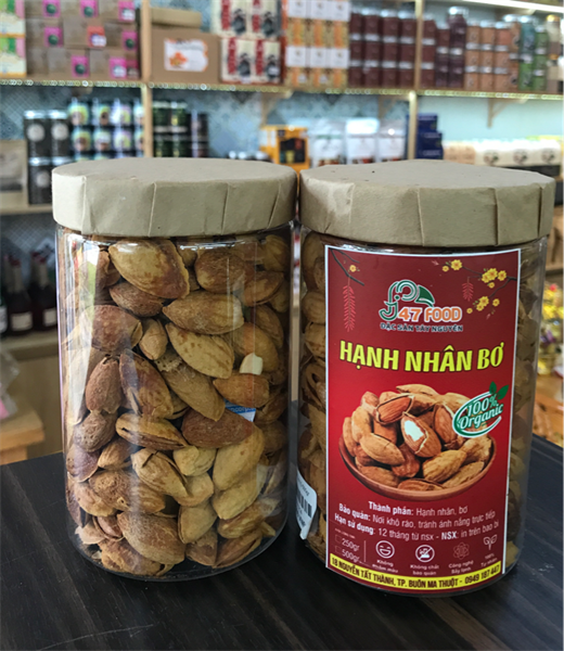 Hạnh nhân bơ hủ 500gr NSX:12/1/2025