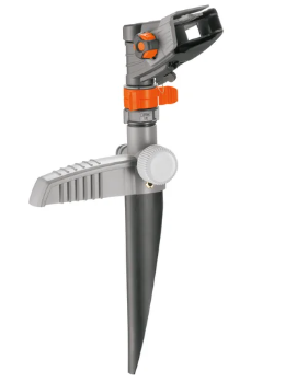 Comfort Full or Part Circle Pulse Sprinkler Spike, range 5-12,5m, hose connector - male