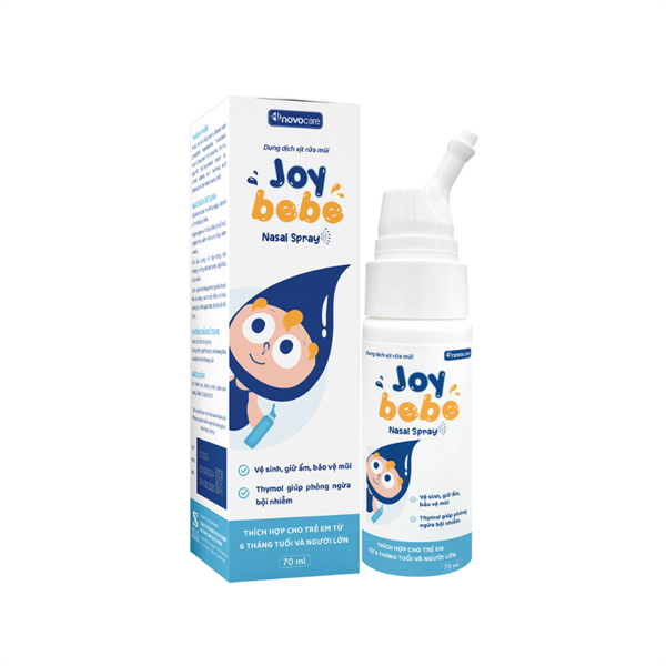 Xịt rửa mũi Joy Bebe 70ml