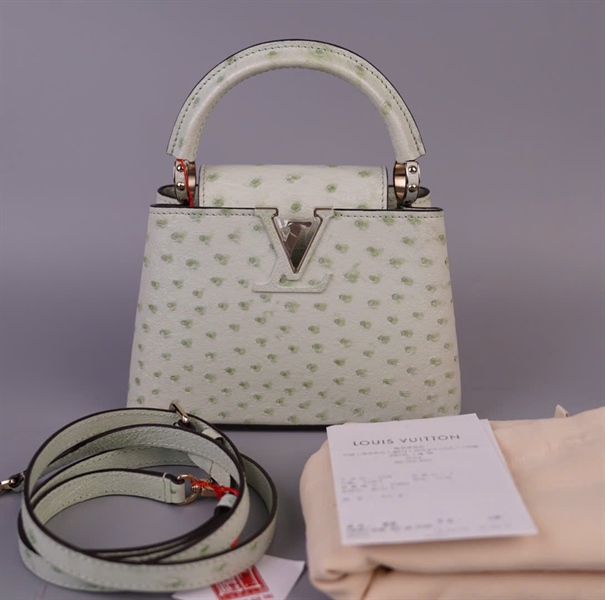 Túi LV Capu xanh sz20 (BMC) KG+