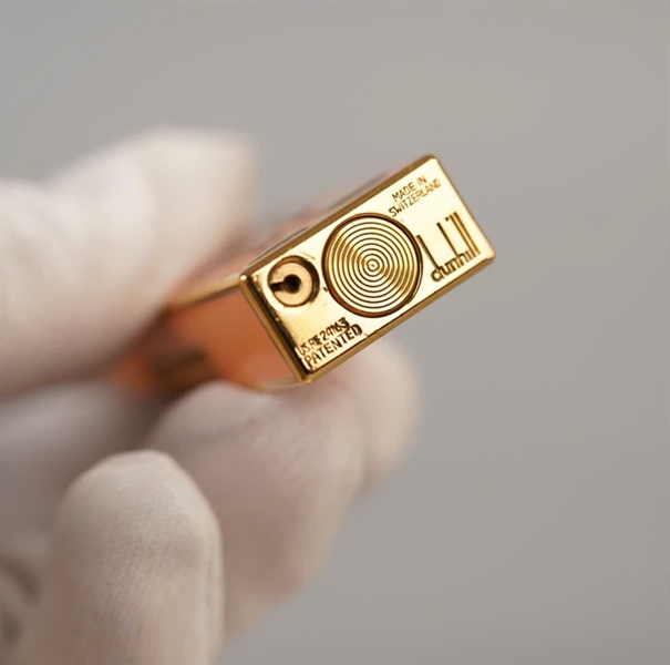 Bật lửa Dunhill cam hình hổ (RE24163) KG+