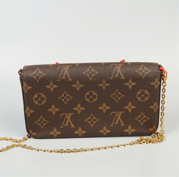 Túi LV Felicie Lovely Birds hoa nâu sz20 (BMC) KG+