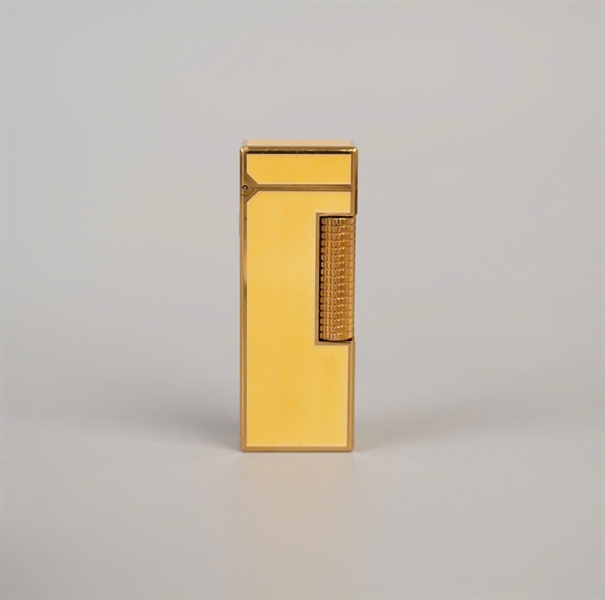 Bật lửa Dunhill vàng hình mèo (RE24163) KG+