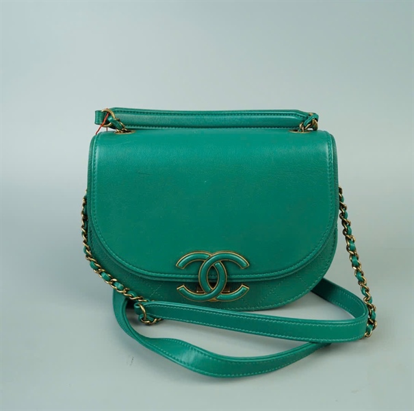 Túi Chanel CoCo xanh lá (23132963) sz19 (BMC) KG+