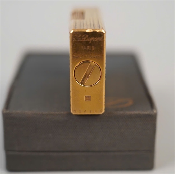 Bật lửa S.T Dupont vàng (DX6184) KG+