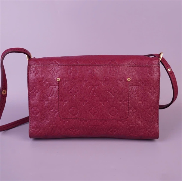 Túi LV Fascinante da bê hồng tím sz26 (BMC) KG+