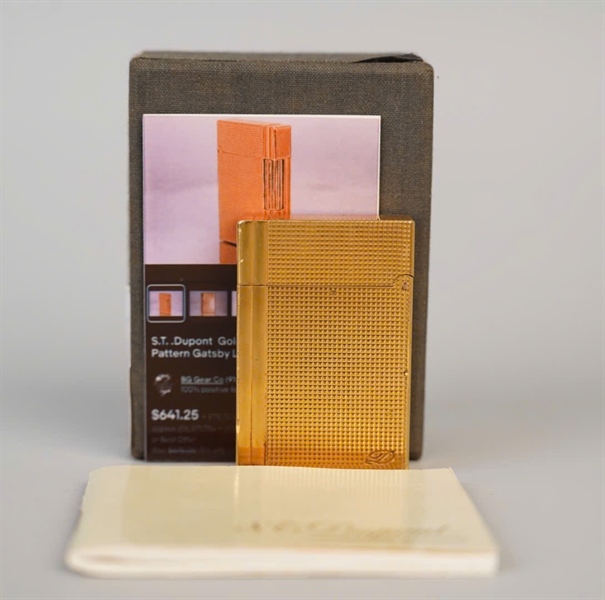 Bật lửa S.T Dupont vàng (1B1AV25) KG+