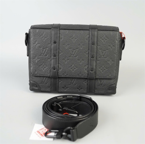 Túi LV trunk da bê hoa đen sz24 (BMC) KG+