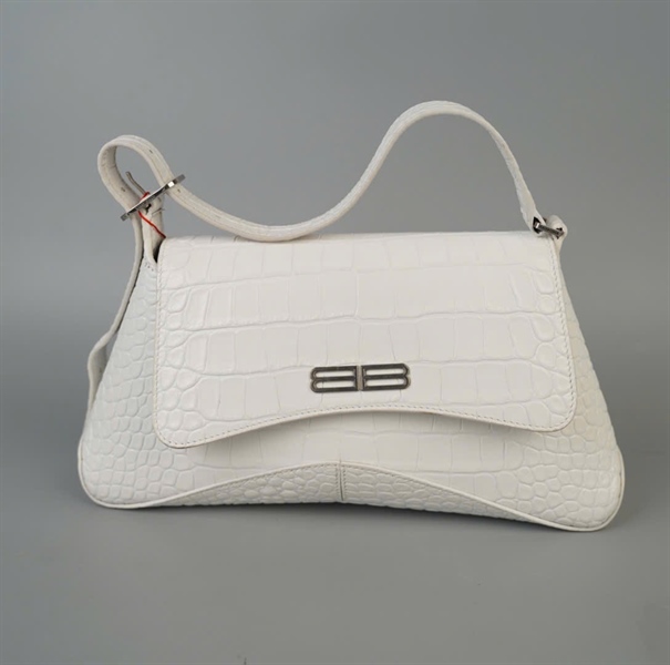 Túi Balenciaga trắng sz30 (BMC) KG+