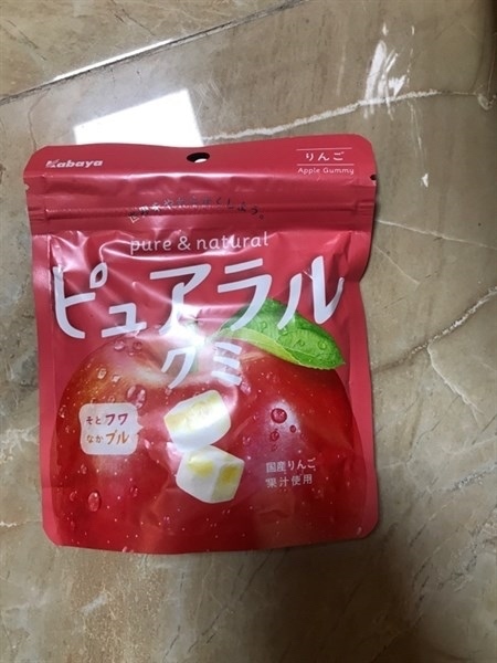 Kẹo dẻo vị táo kabaya Nhật リンゴ味のグミベア