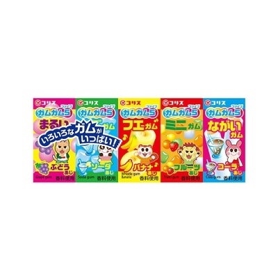 Kẹo cao su coris gum gum 5 pack ガムガム 5パック