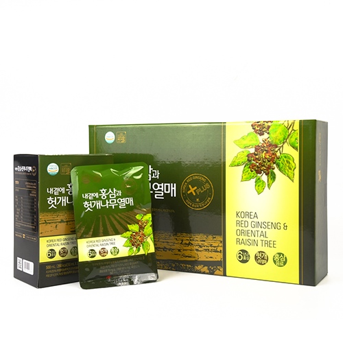 Nước chiết xuất Hồng Sâm bổ gan daedong hộp 30 gói x 50ml