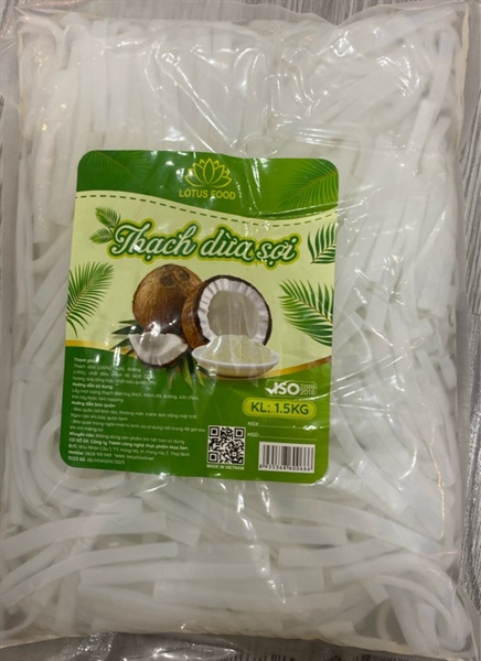 THẠCH DỪA SỢI BIBI 1.5kg