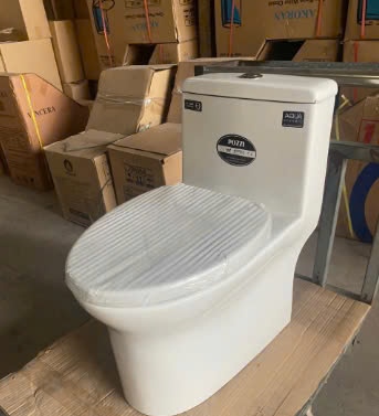 Bồn cầu 1 khối 2 nhấn Cevita V33 (I)