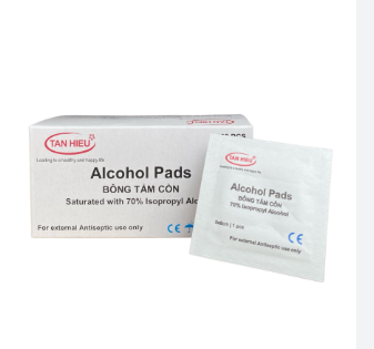 Bông tẩm cồn Tân Hiếu