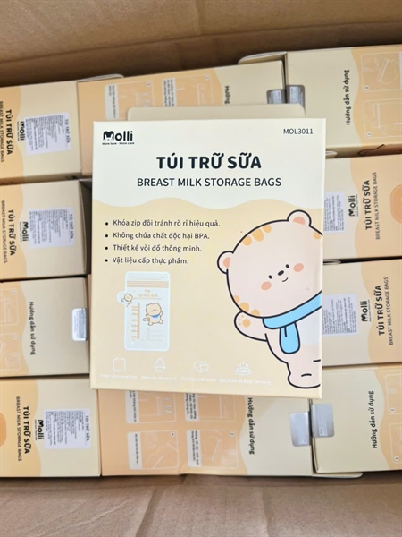 Túi trữ sữa Molli