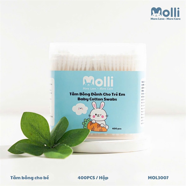 Tăm bông trẻ em Molli