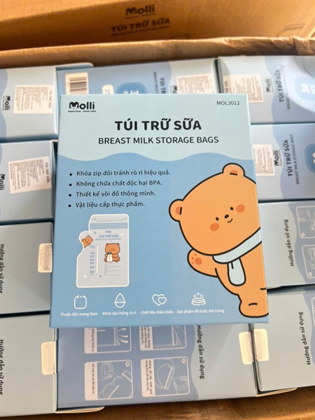 Túi trữ sữa Molli
