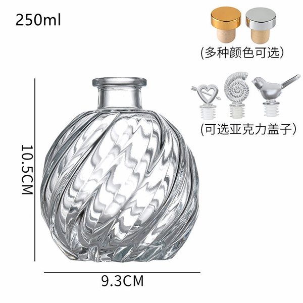 (Ko Nắp) Chai Thủy Tinh